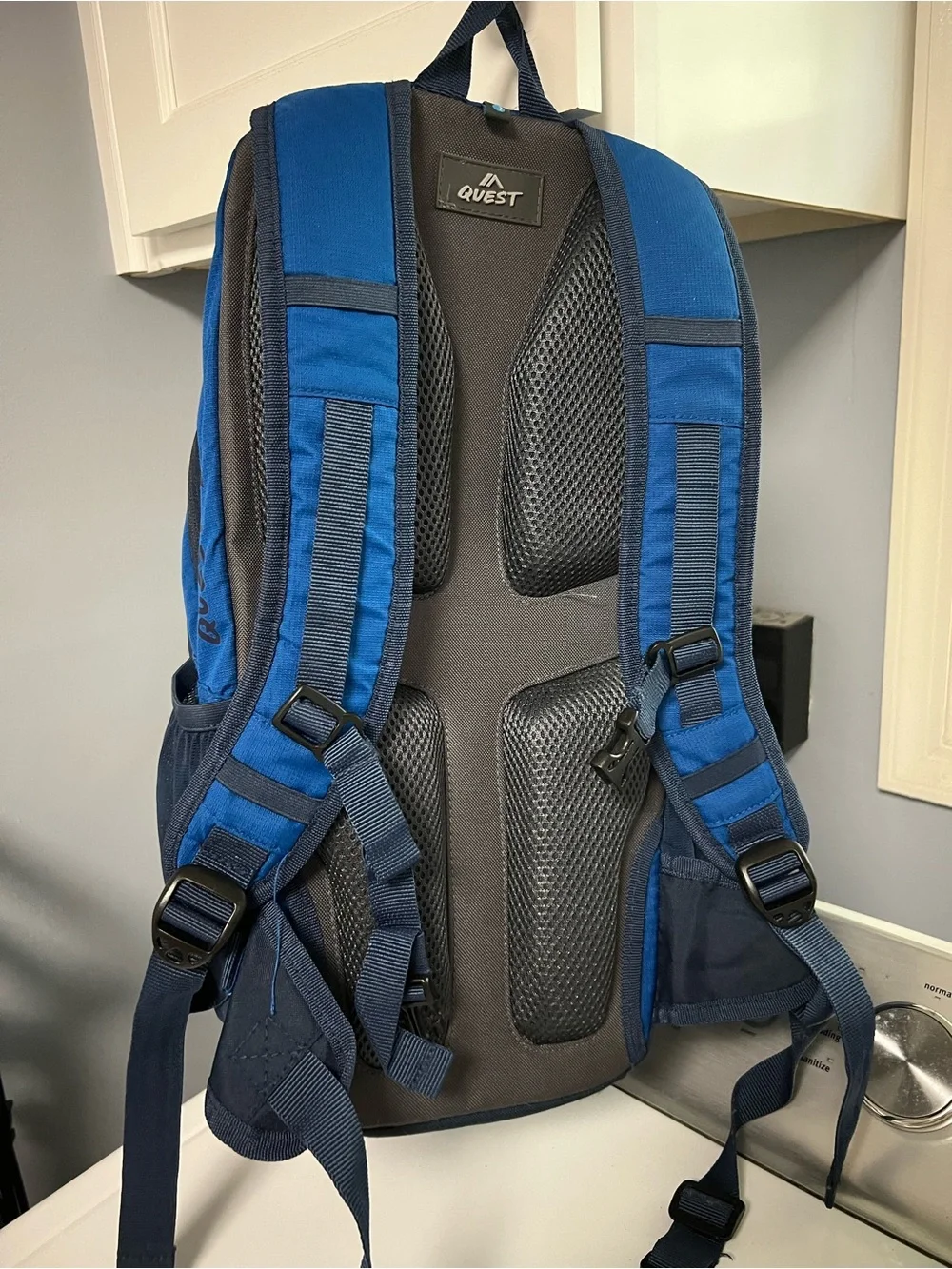 Men's Dark Navy & Royal Blue Everyday Backpack